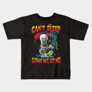 Clowns Will Get Me Kids T-Shirt